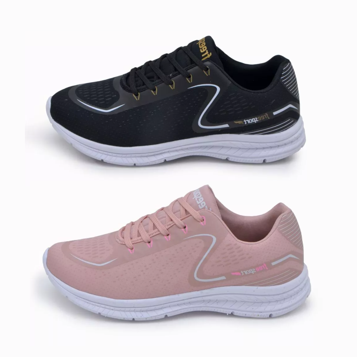 Kit 2 Tênis Ortopédico Feminino Para Caminhada Ultra Conforto