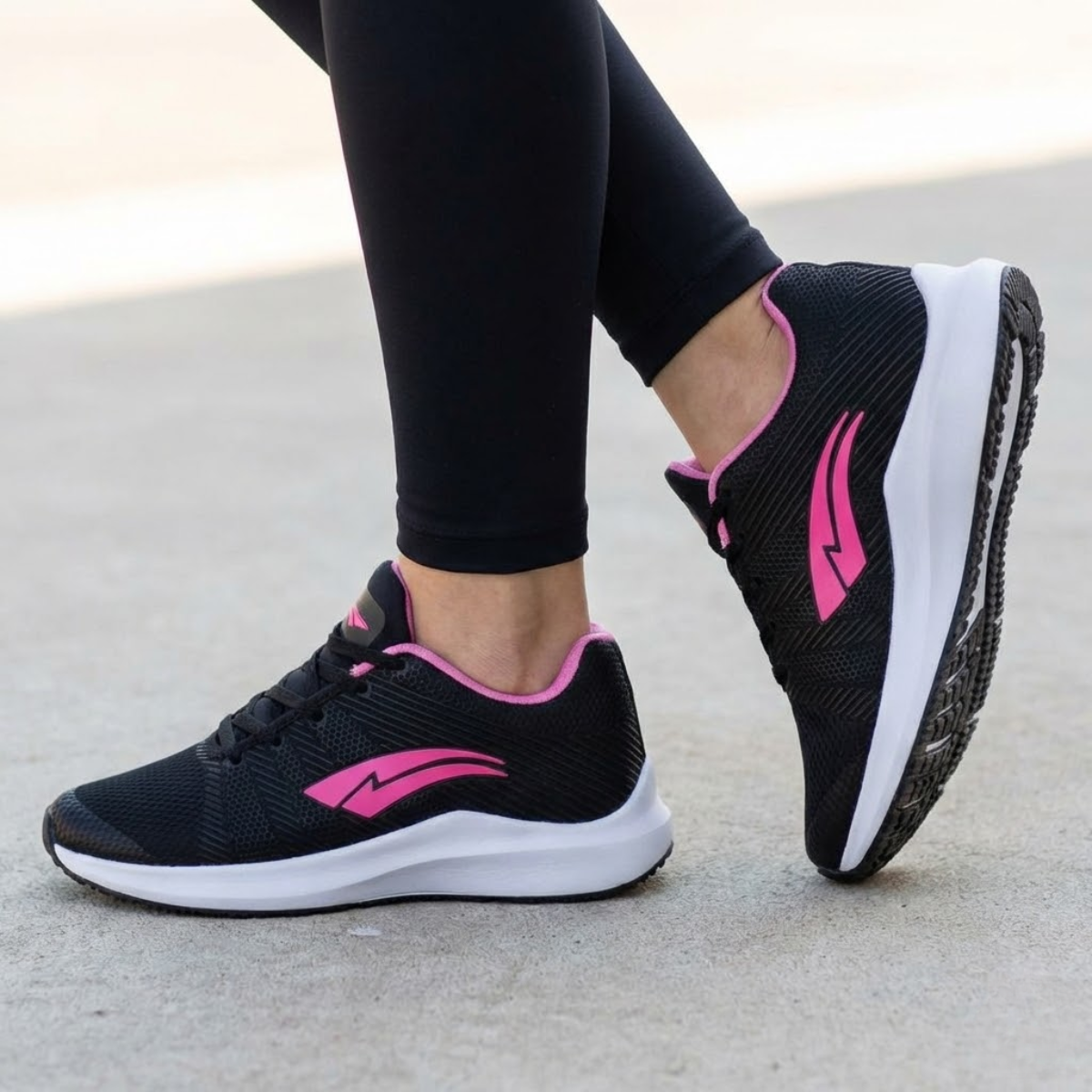 Tênis Esportivo Feminino Para Caminhada Ultra Conforto