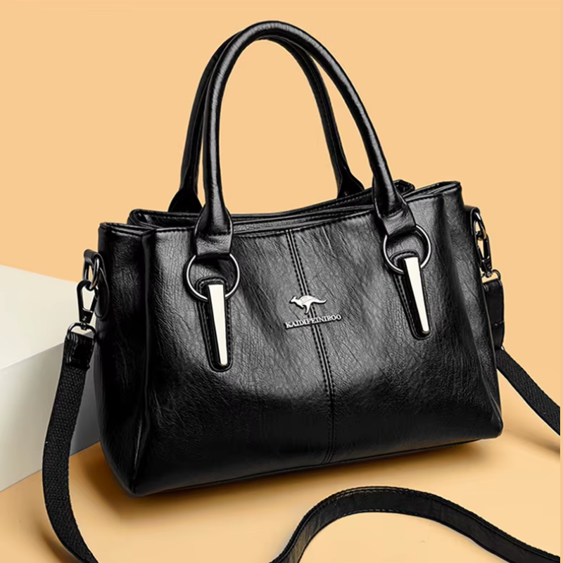 Bolsa de Ombro Feminina de Couro Legítimo