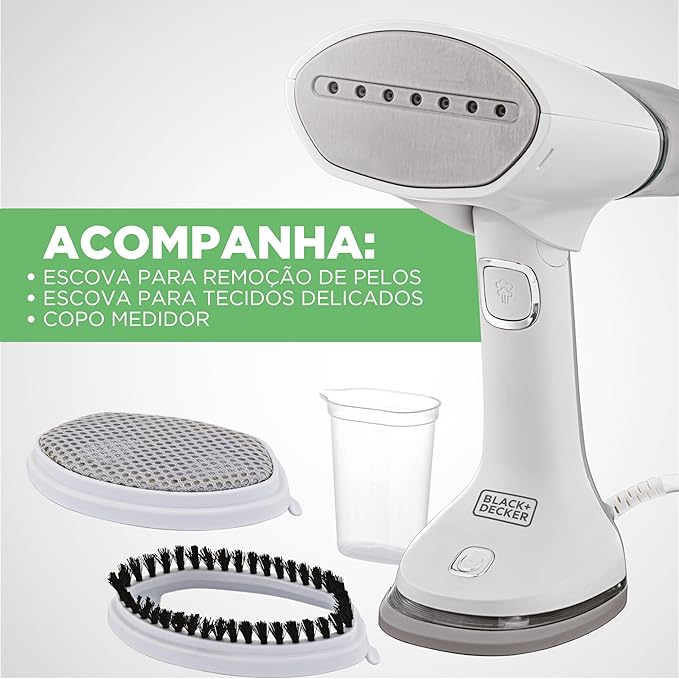 Vaporizador de Roupas BLACK+DECKER 3 em 1 – Compacto, Portátil e Bivolt | BDV3000 - Imagem 5