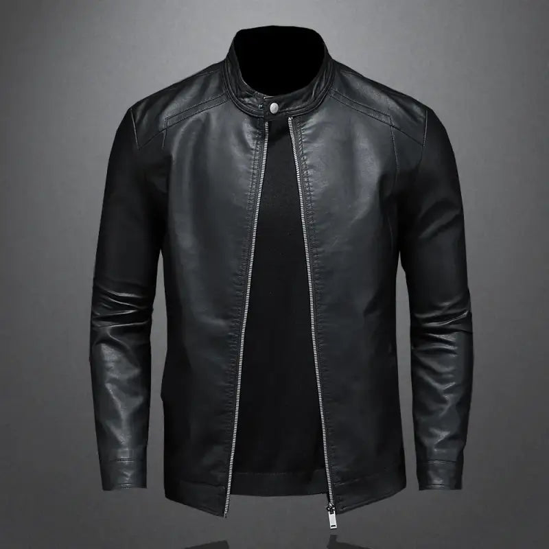 Jaqueta de Couro Masculina Maverick