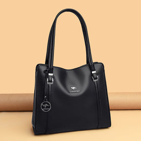 Bolsa de Ombro Feminina de Couro Legítimo