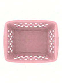 Kit 6 Cestos Organizadores Rosa Pequeno