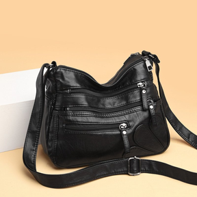 Bolsa de Couro Feminina Transversal Selene