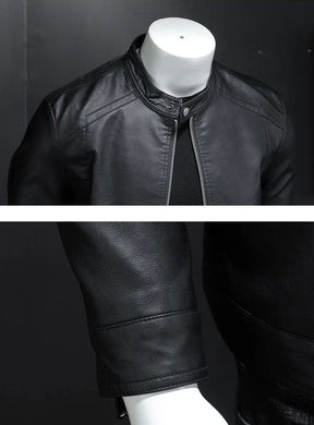 Jaqueta de Couro Masculina Maverick