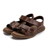 Sandália Masculina de Couro Confortável