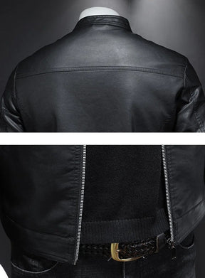 Jaqueta de Couro Masculina Maverick