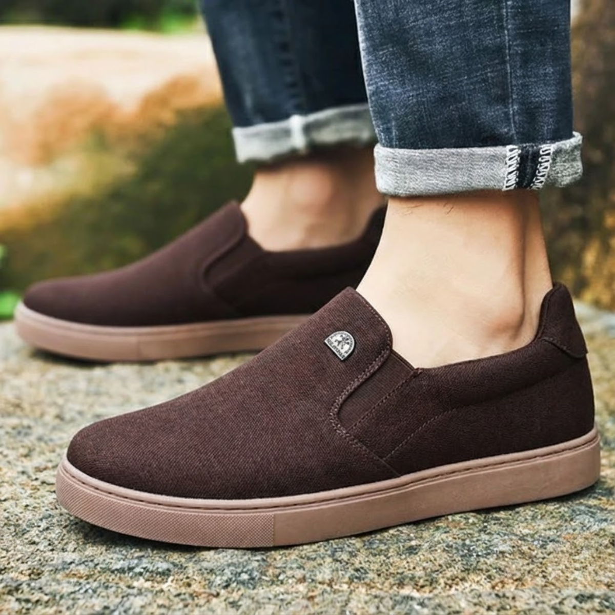 Kit 2 Tênis Masculino Slip On Ultra Confortável