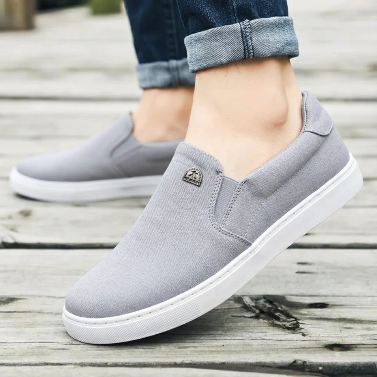 Kit 2 Tênis Masculino Slip On Ultra Confortável
