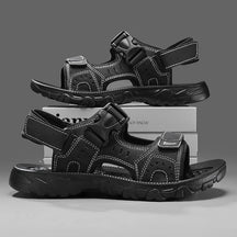 Sandália Masculina de Couro Confortável