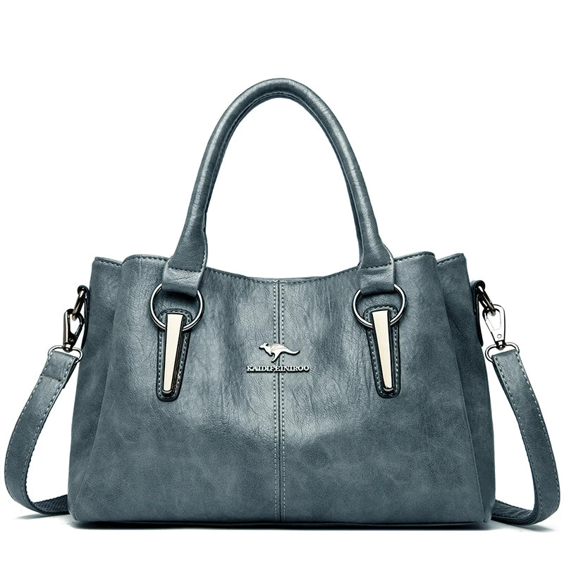 Bolsa de Ombro Feminina de Couro Legítimo