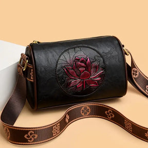 Bolsa De Couro Feminina Transversal