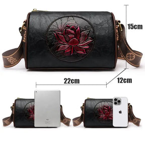 Bolsa De Couro Feminina Transversal