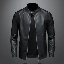 Jaqueta de Couro Masculina Maverick